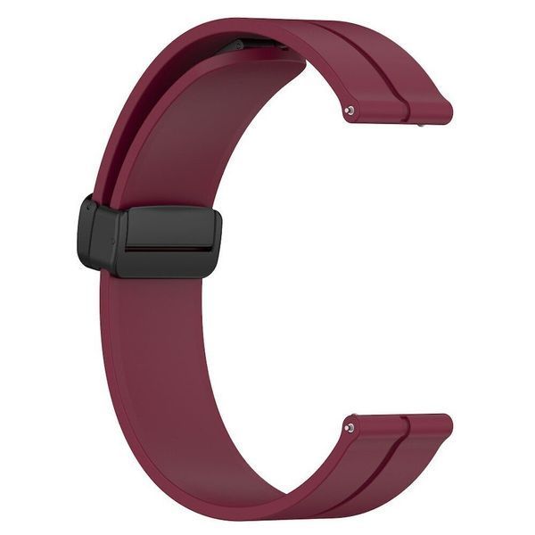 Ремінець силікон (магніт) для Garmin Venu 4 (45 mm) бордовий 107866 фото