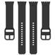 Ремешок силиконовый для Samsung Galaxy Fit 3 черный 106335 фото 3