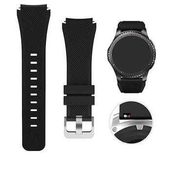 Ремешок силикон (классик) для Xiaomi Redmi Watch 5 Lite | Redmi Watch 5 Active черный 107036 фото
