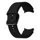 Ремінець силікон (класик) для Samsung Galaxy Watch 6 | 6 Classic чорний 101686 фото 1