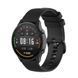 Ремінець силікон (текстурний) для Amazfit Pace чорний 100736 фото 4