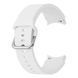 Ремінець силікон (класик) для Samsung Galaxy Watch 4 | 4 Classic білий 101637 фото