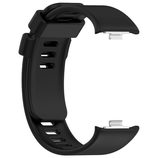 Ремінець силікон (кнопка) для Xiaomi Redmi Watch 4 | Redmi Watch 5 чорний 106343 фото