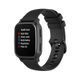 Ремешок силикон (текстурный) для Amazfit Active | Active 2 | Active 3 Premium черный 104539 фото 3