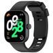 Ремінець силікон (кнопка) для Xiaomi Redmi Watch 4 | Redmi Watch 5 чорний 106343 фото 3