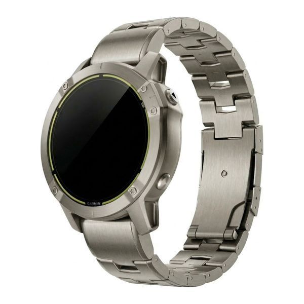 Ремінець титановий браслет для Garmin Forerunner 970 | Forerunner 965 | Forerunner 955 титановий 109164 фото