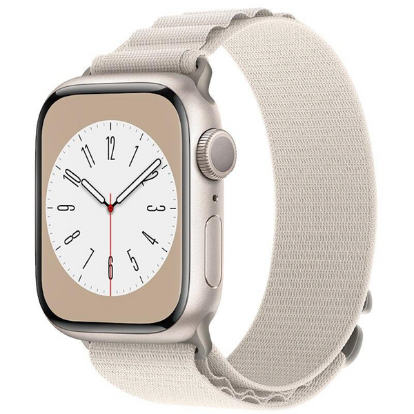 Ремінець Alpine Loop для Apple Watch 46 mm (Series 10 | 11) starlight 106419 фото