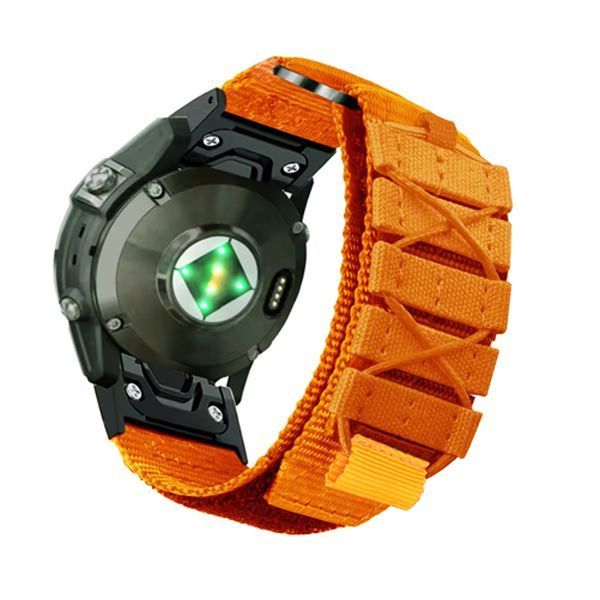 Ремінець нейлоновий для Garmin Descent Mk3i (51 mm) помаранчевий 108176 фото