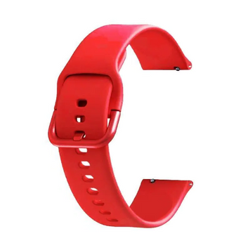 Ремінець силікон (на застібці) для Xiaomi Watch (47 mm) червоний 104970 фото