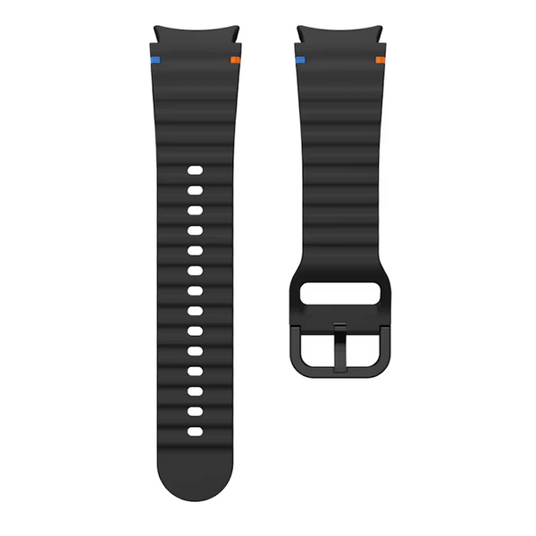 Ремінець спортивний для Samsung Galaxy Watch 4 | 4 Classic чорний 106397 фото