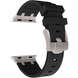 Ремешок силикон (классик) для Apple Watch 42 mm (Series 1 | 2 | 3) black-titanium 107232 фото