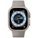 Ремінець браслет (литий) для Apple Watch 45 mm (Series 7 | 8 | 9) titanium 101947 фото 2