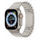 Ремінець браслет (литий) для Apple Watch 45 mm (Series 7 | 8 | 9) titanium 101947 фото 1