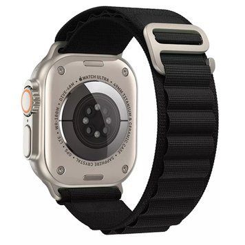 Ремінець Alpine Loop для Apple Watch 42 mm (Series 10 | 11) black 106475 фото