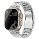 Ремінець титановий браслет для Apple Watch 45 mm (Series 7 | 8 | 9) silver 101949 фото