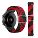 Ремінець плетений для Amazfit Pace червоно-чорний 100753 фото