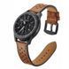 Ремінець шкіра (перфорація) для Haylou Watch 4S (LS26) | Watch S6 коричневий 109115 фото 3