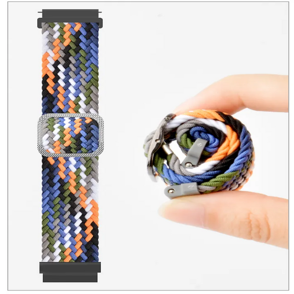 Ремінець плетений для Amazfit Pop 3R | Pop 3S сірий 104677 фото