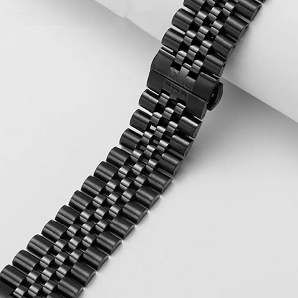 Ремінець браслет (5 ланок) для Samsung Galaxy Watch 4 | 4 Classic чорний 101652 фото