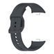 Ремешок силикон (классик) для Xiaomi Mi Smart Band 8 Pro | 9 Pro темно-серый 109245 фото