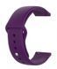 Ремінець силікон (кнопка) для Amazfit Pace темно-фіолетовий 100705 фото