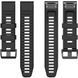 Ремінець силіконовий для Garmin Fenix 5 | Fenix 5 Plus чорний 102733 фото 6