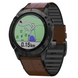 Ремінець шкіра+силікон для Garmin Tactix 7 | Tactix 7 Pro | Tactix Delta коричневий 108142 фото 3