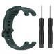 Ремінець силіконовий для Amazfit T-Rex темно-зелений 100808 фото