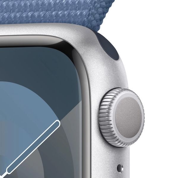 Ремешок нейлоновый для Apple Watch 38 mm (Series 1 | 2 | 3) winter blue 104865 фото