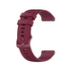 Ремешок силикон (текстурный) для Amazfit GTS бордовый 100159 фото