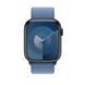 Ремешок нейлоновый для Apple Watch 38 mm (Series 1 | 2 | 3) winter blue 104865 фото 3