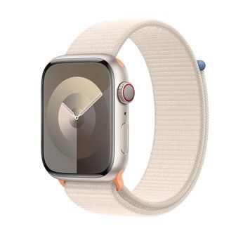 Ремешок нейлоновый для Apple Watch 44 mm (Series 4 | 5 | 6 | SE | SE 2 | SE 3) starlight 104884 фото