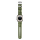 Ремінець силікон (ребристий) для Apple Watch 45 mm (Series 7 | 8 | 9) titanium-green 107222 фото 6
