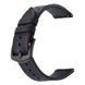 Ремінець шкіра (перфорація) для Amazfit Bip темно-синій 100113 фото