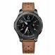 Ремешок кожа (перфорация) для OnePlus Watch 3 (46 mm) коричневый 108454 фото 4