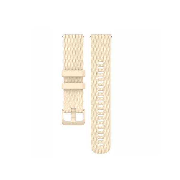 Ремешок силикон (текстурный) для Garmin Venu 4 (45 mm) бежевый 107848 фото