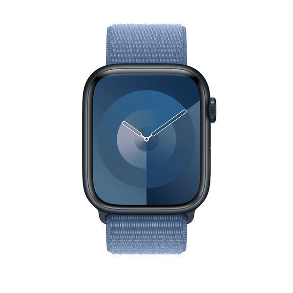 Ремешок нейлоновый для Apple Watch 41 mm (Series 7 | 8 | 9) winter blue 104875 фото