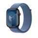 Ремешок нейлоновый для Apple Watch 41 mm (Series 7 | 8 | 9) winter blue 104875 фото 1
