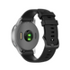 Ремінець силікон (текстурний) для Samsung Galaxy Watch Active | Active 2 чорний 100866 фото 3