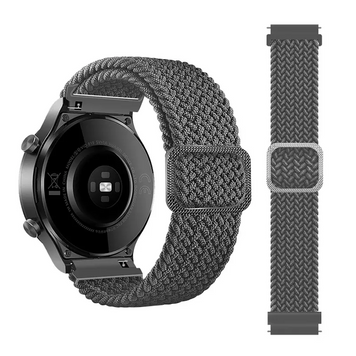 Ремінець плетений для Samsung Galaxy Watch (46 mm) сірий 101471 фото