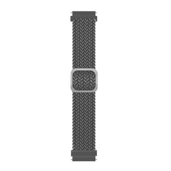 Ремінець плетений для Samsung Galaxy Watch (46 mm) сірий 101471 фото