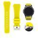Ремінець силікон (класик) для Amazfit Pop 3R | Pop 3S жовтий 104632 фото