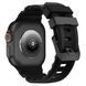 Ремешок силикон (ребристый) для Apple Watch 46 mm (Series 10 | 11) black-black 107227 фото 2