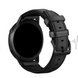 Ремінець шкіра+силікон для Samsung Galaxy Watch 3 (45 mm) чорно-чорний 101620 фото 2