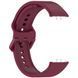 Ремешок силиконовый для Samsung Galaxy Fit 3 бордовый 106331 фото 1
